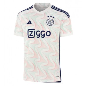 Lacne Muži Futbalové dres Ajax 2023-24 Krátky Rukáv - Preč